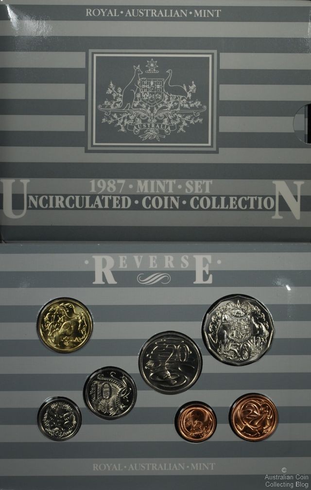 1987 Royal Australian Mint Set Uncirculated Coins