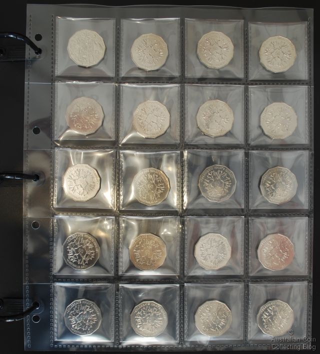 50 20 Pocket 2x2 Coin Currency Holder Collector Pages 