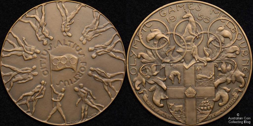 1956 Melbourne Olympic Games Participation Medal