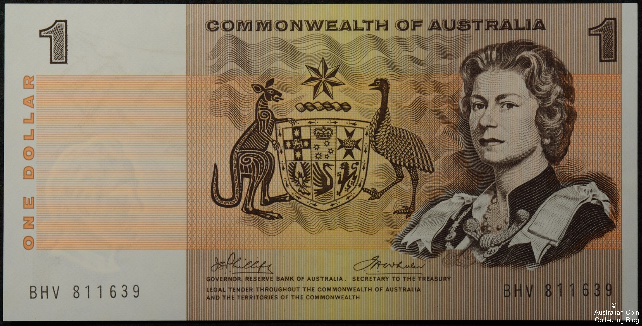 anklageren sanger zoom Australian Paper $1 Note Value