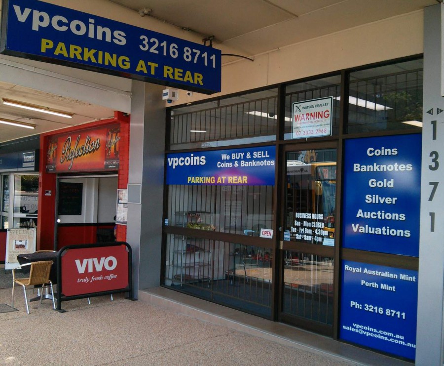 Brisbane Coin Shop vpcoins The Australian Coin Collecting Blog