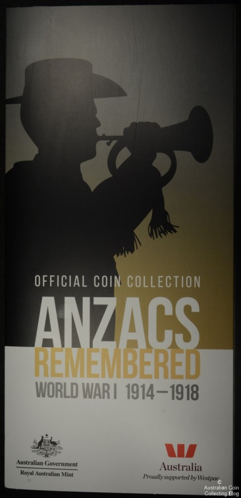 ANZACS Remembered Official Coin Collection Folder