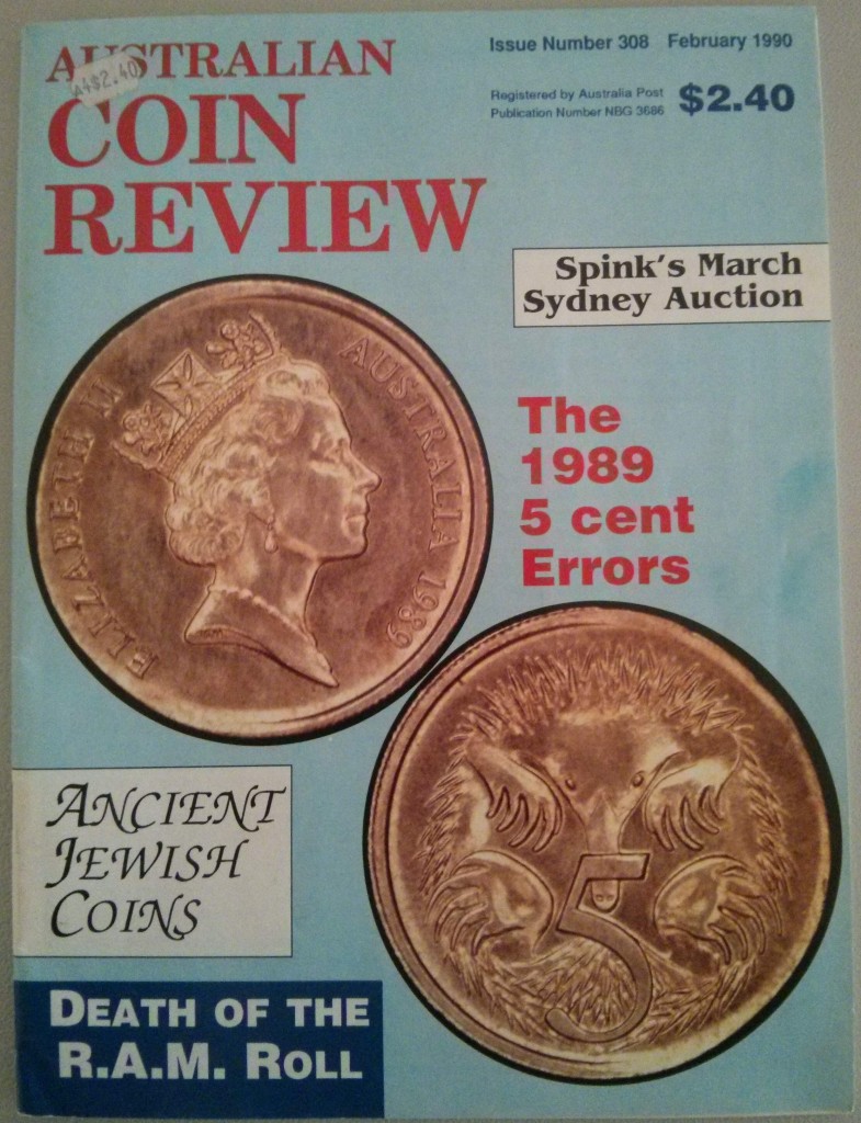 Australian Coin Review February 1990