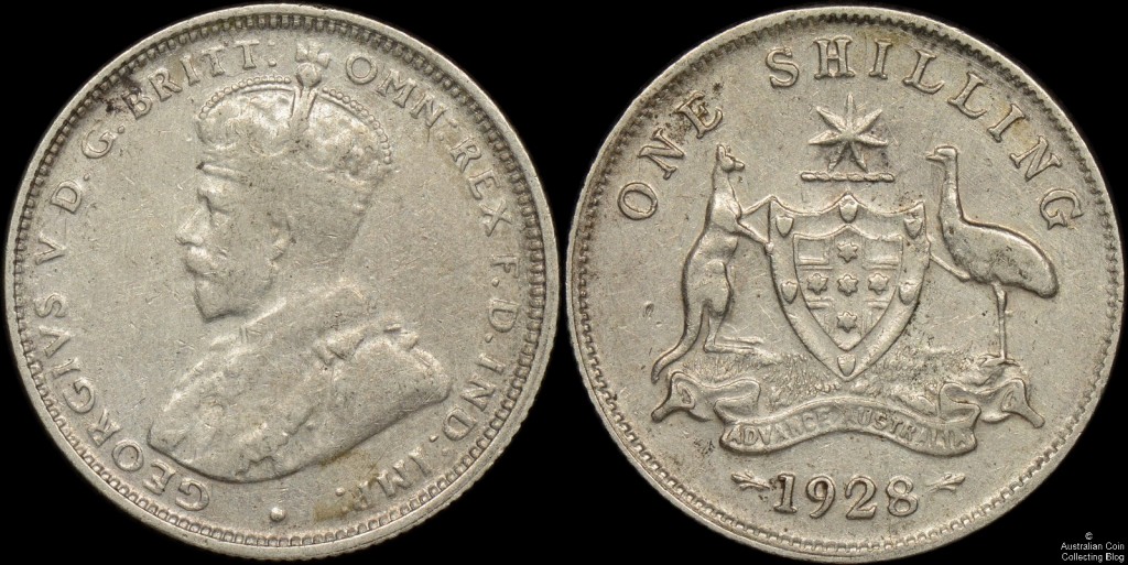 Another Counterfeit 1928 Shilling