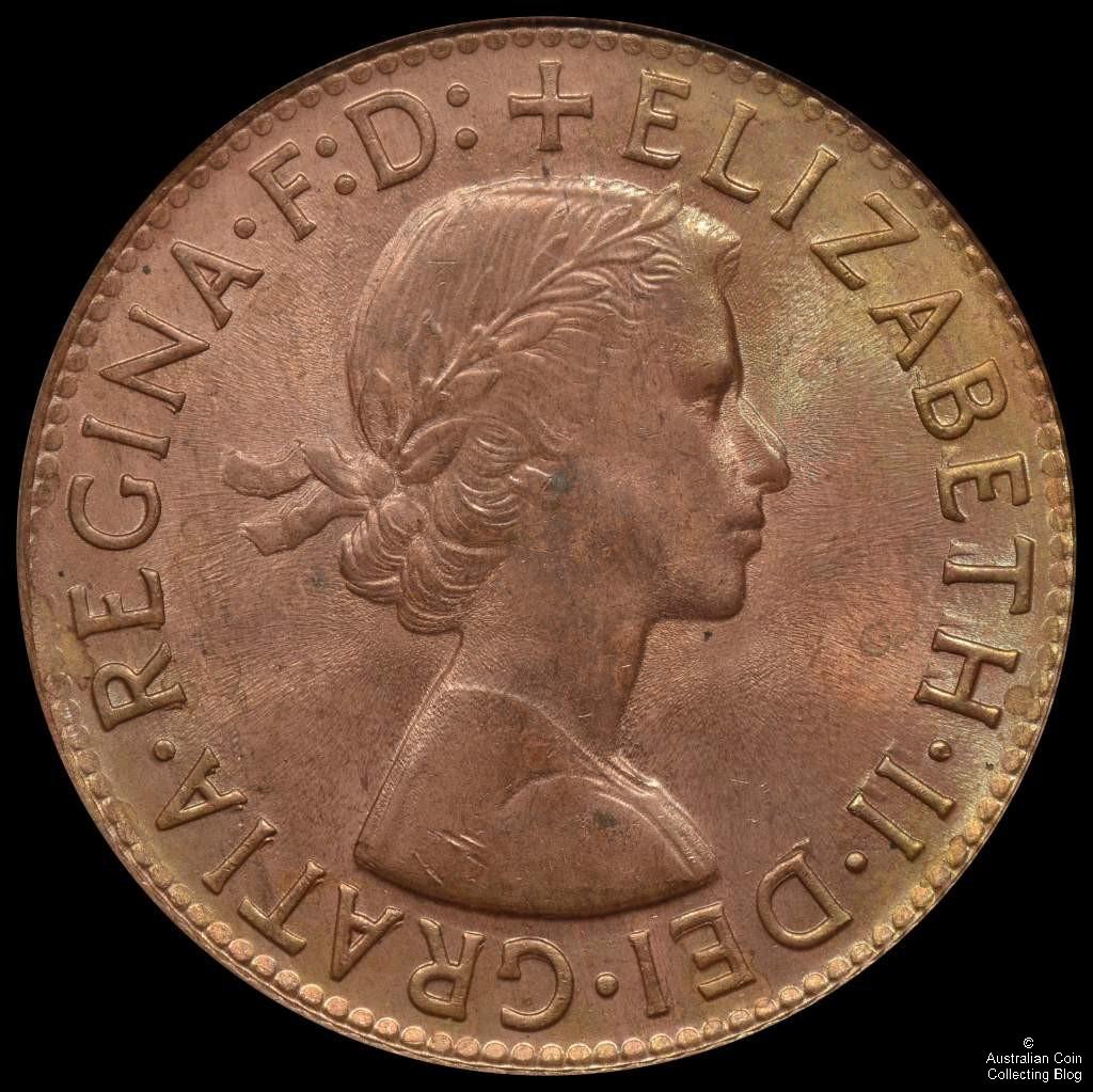 Figure 1: Obverse of 1962y 'Double Nose' Penny