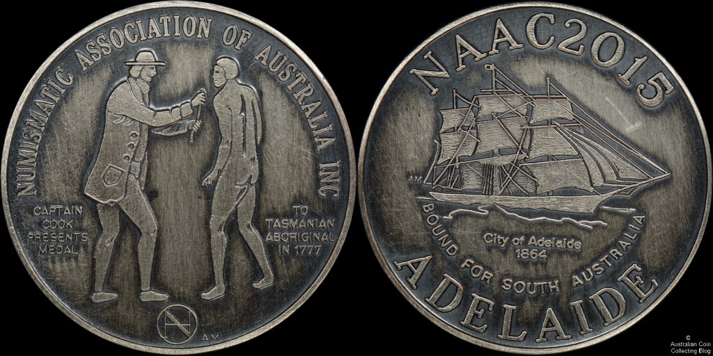 NAAC 2015 Medallion in Antique Silver