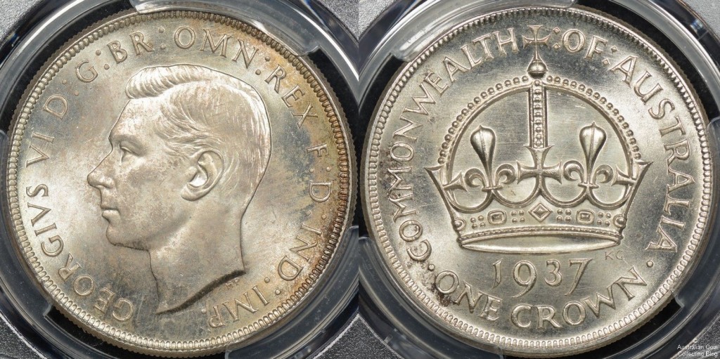 A 1937 Australian Crown