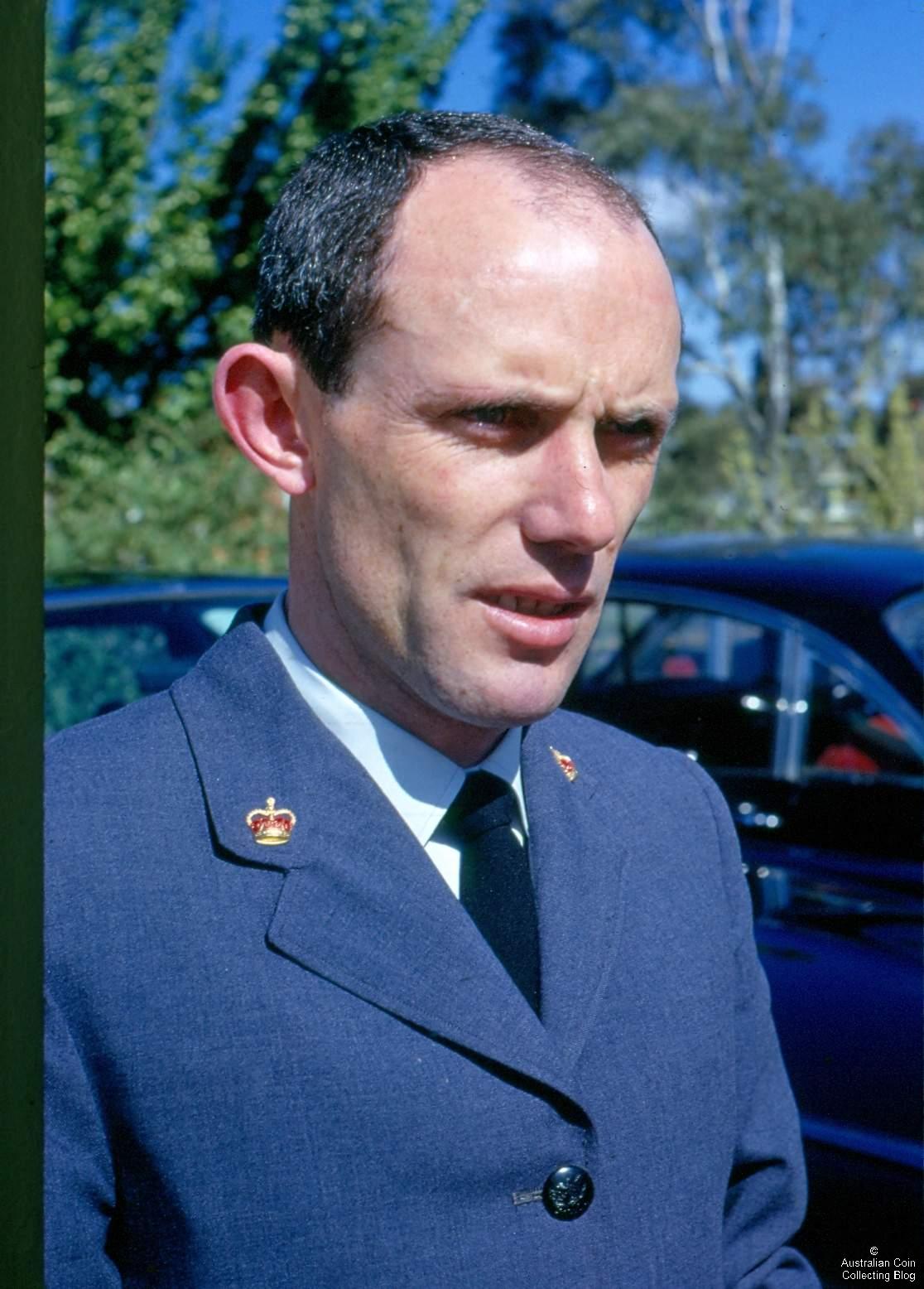 Mr Charlie Browne in 1966 as Commonwealth Car Driver