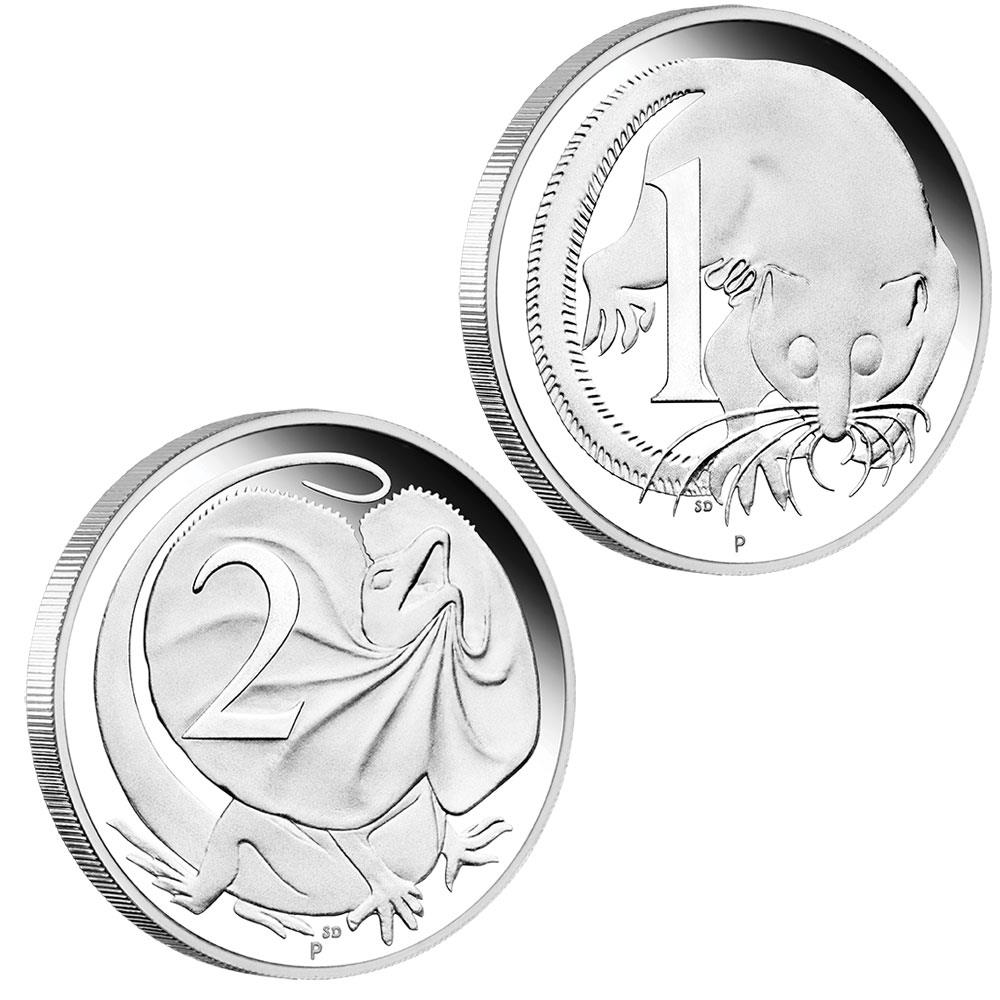 2016 Perth Mint Decimal Currency Two Coin Set (image courtesy of the Perth Mint)