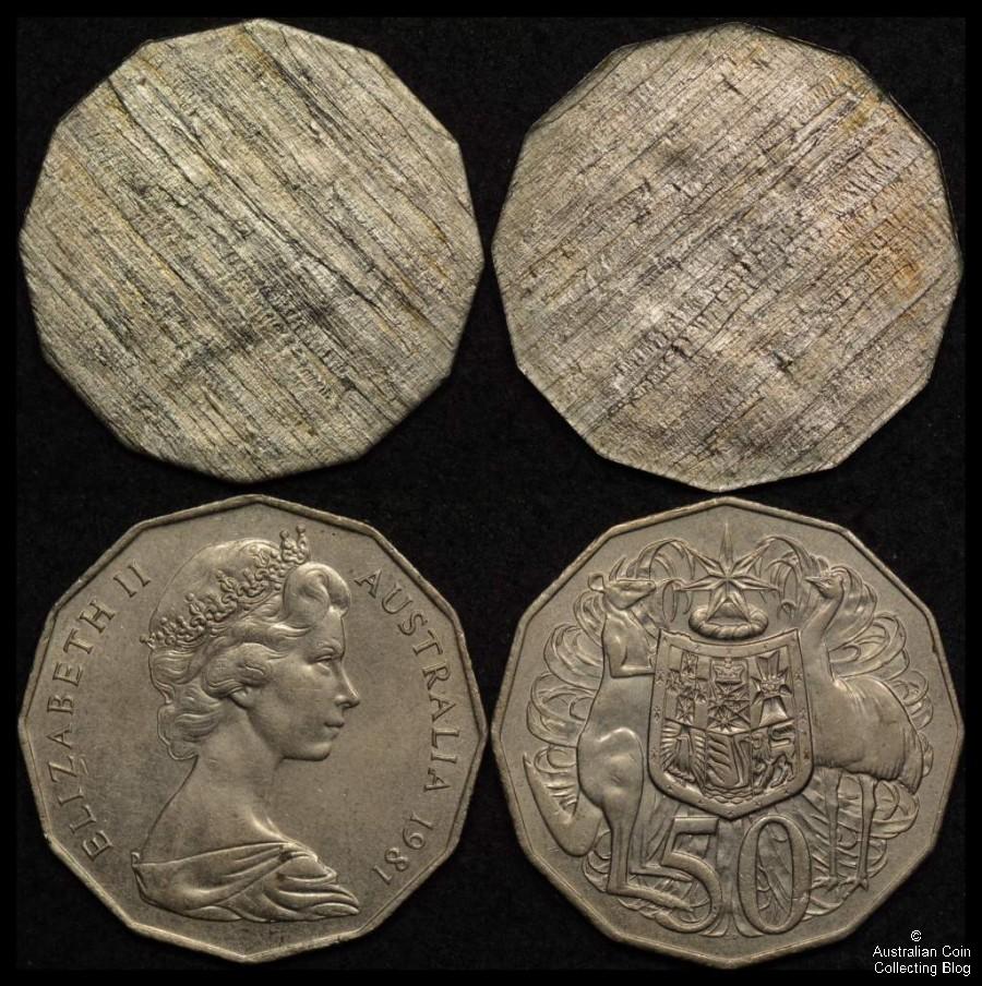 Split Planchet Decimal Coin Errors | The Australian Coin Collecting Blog