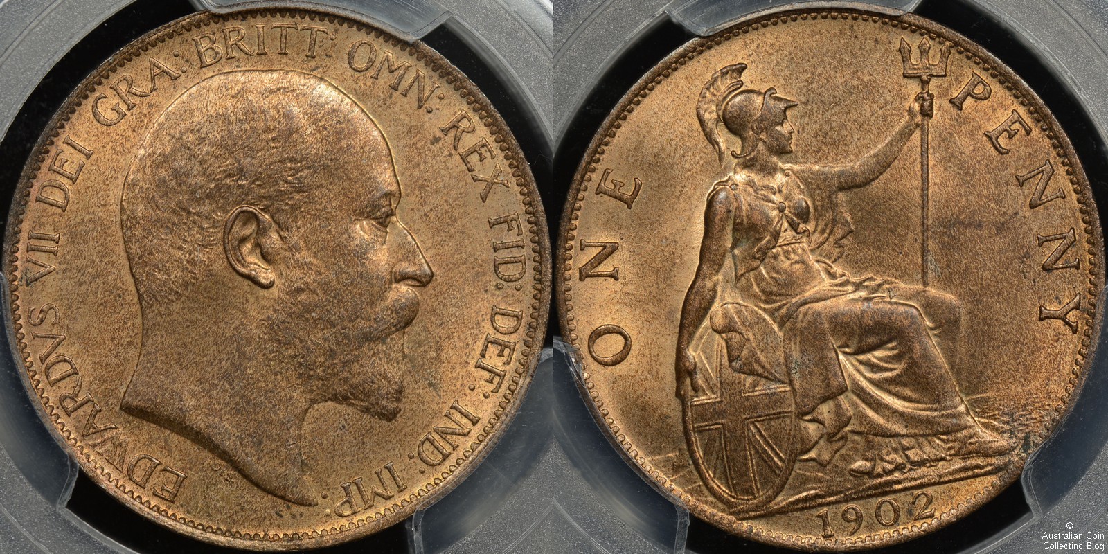 1902 Great Britain Low Tide Penny The Australian Coin Collecting Blog