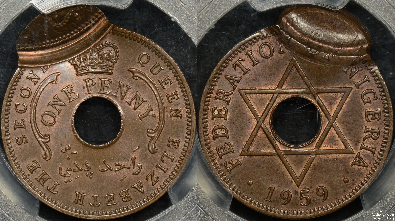 Nigeria 1959 Penny Error
