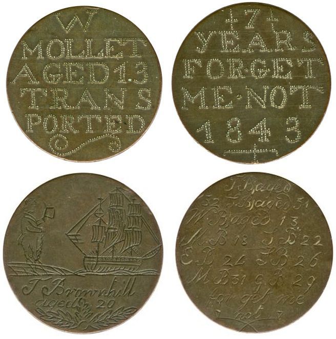 Some of the Tokens on Display