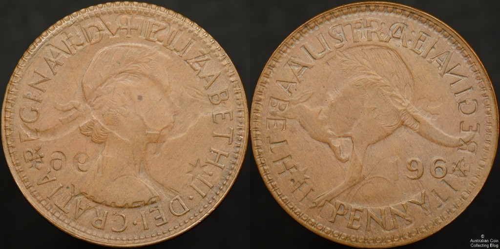 Is this a Double Brockage 1964 penny?