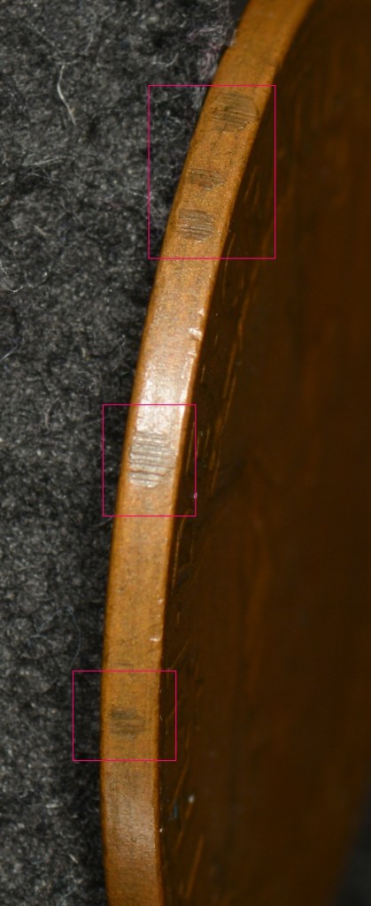 Figure 2 - Edge Witness Marks