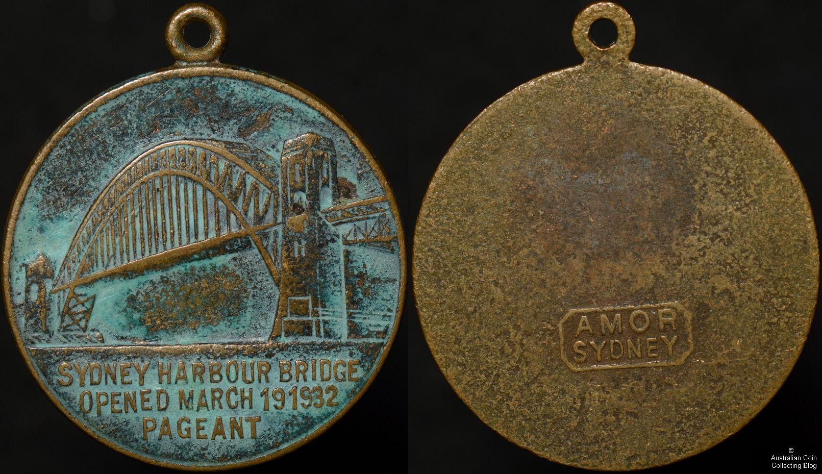 Sydney Harbour Bridge Pageant Medal