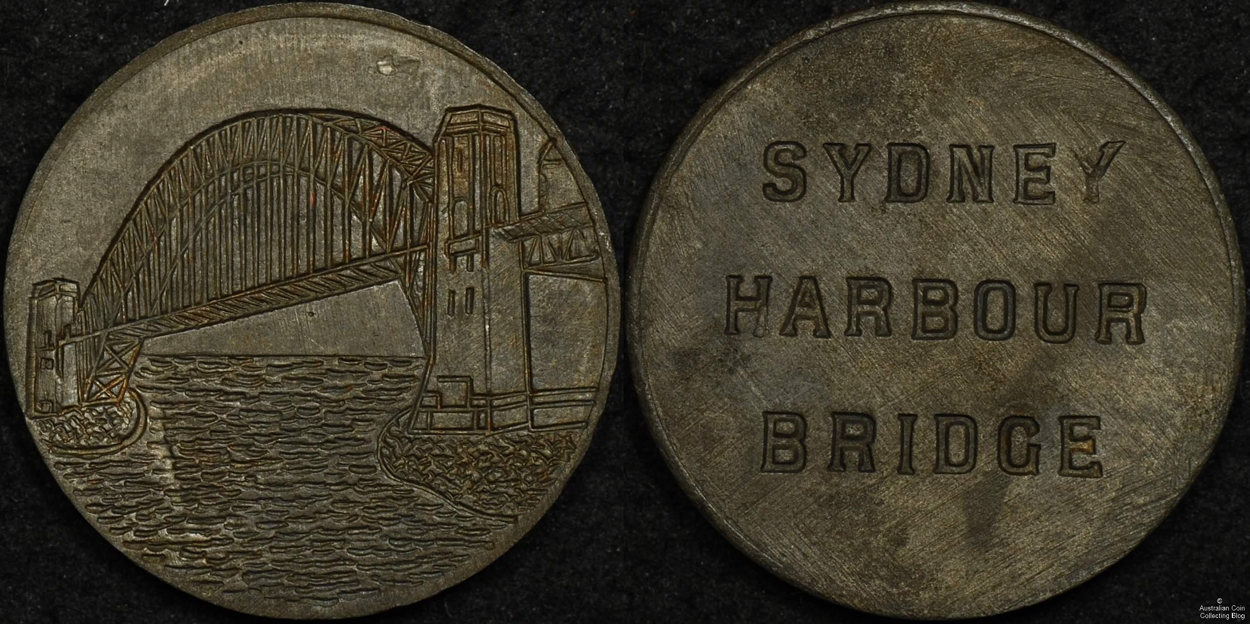 Sydney Harbour Bridge Rivet Medal